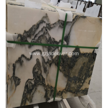 White Floor Marble Tile for Hall Design